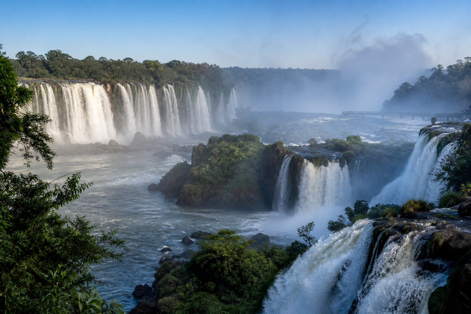 Iguazú-Wasserfälle in Argentinien