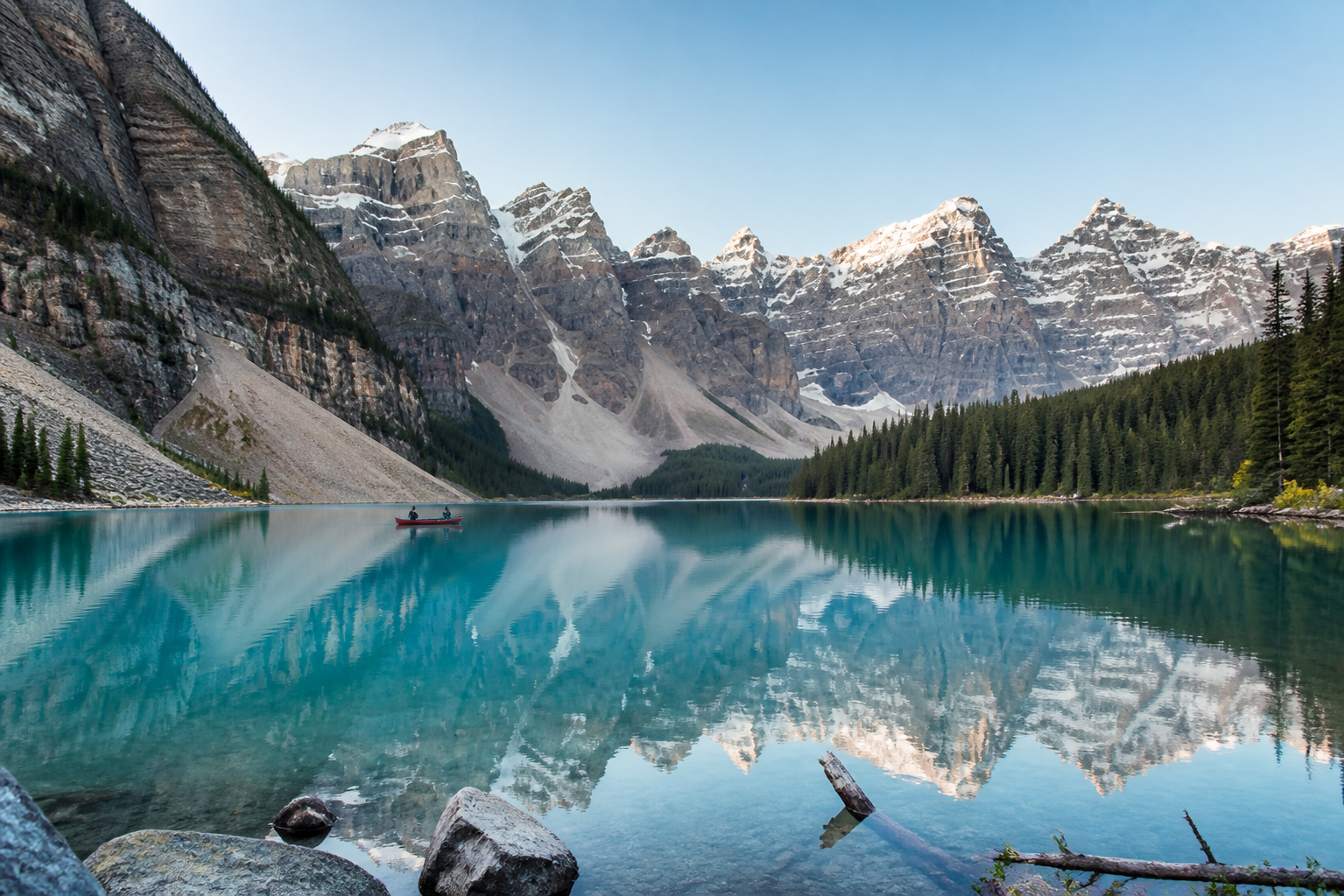 See in den kanadischen Rocky Mountains