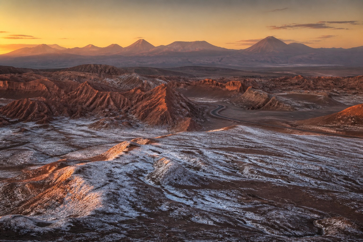 Valle de la Luna in der Atacama-Wüste