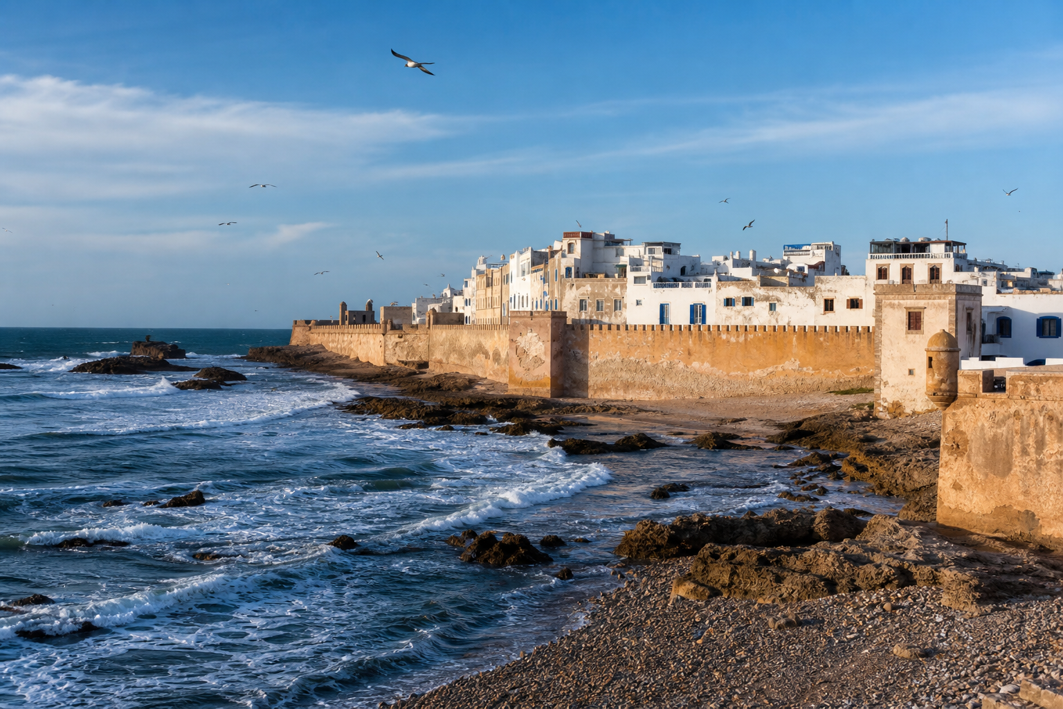 Atlantikküste und Medina von Essaouira