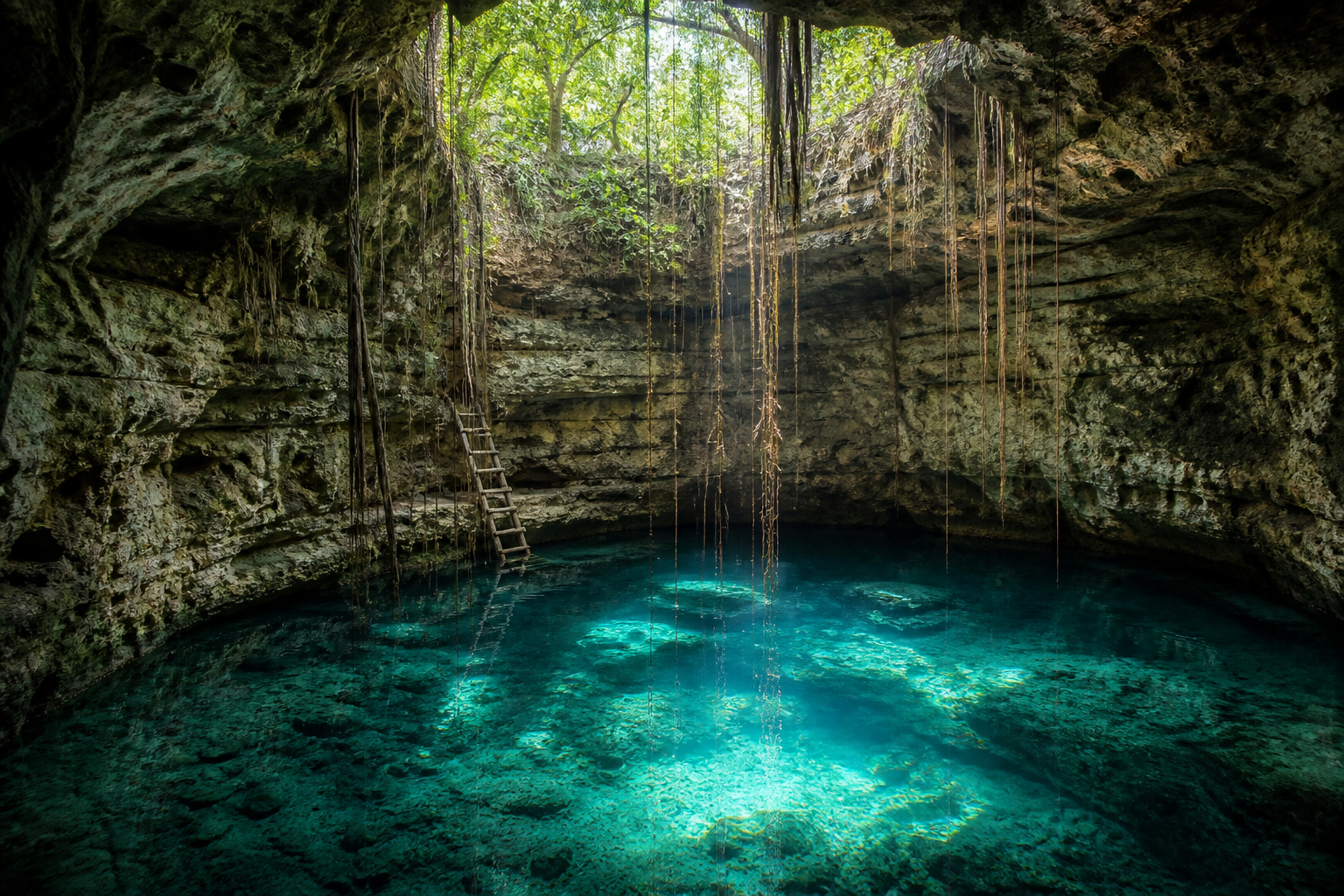 Cenote auf Yucatán