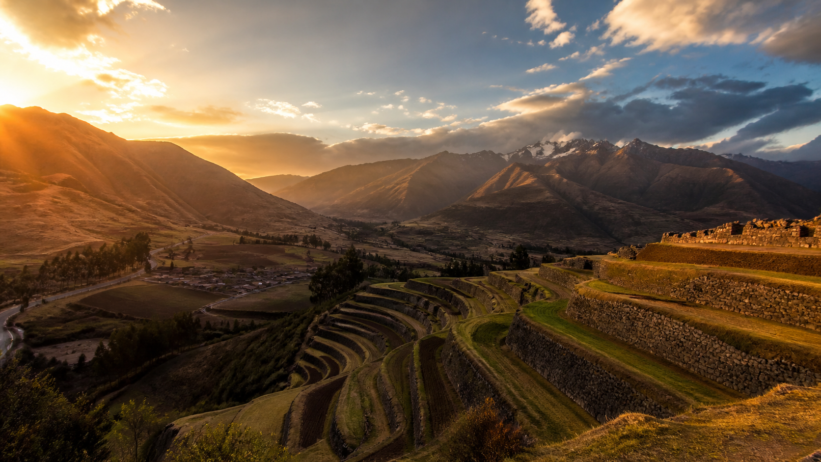 Machu Picchu in den peruanischen Anden