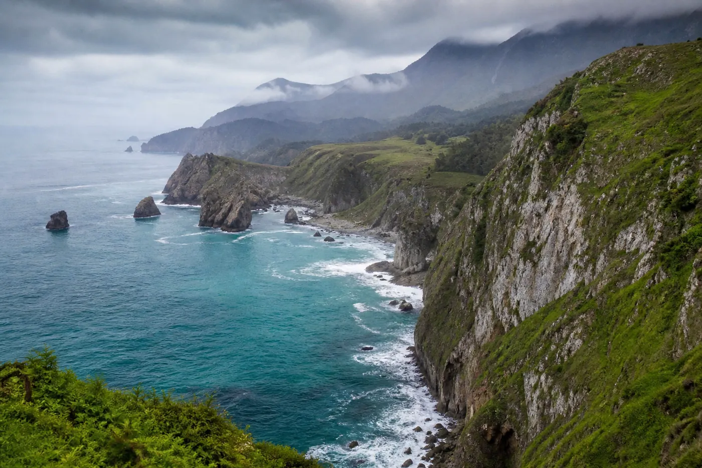 Grüne Küste von Asturien