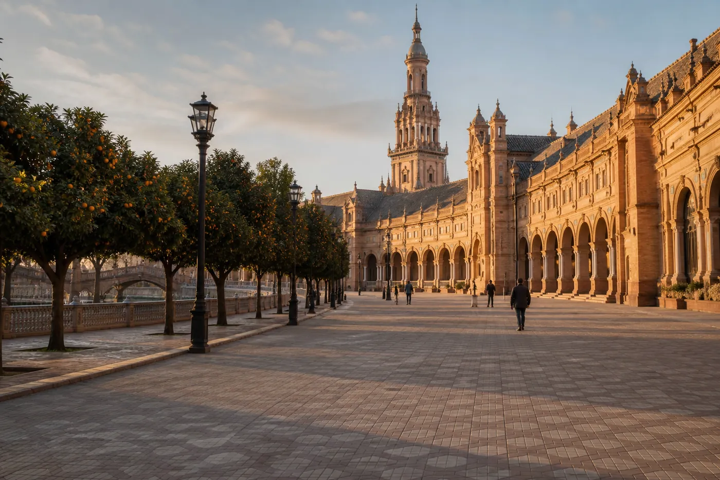Historische Architektur in Sevilla