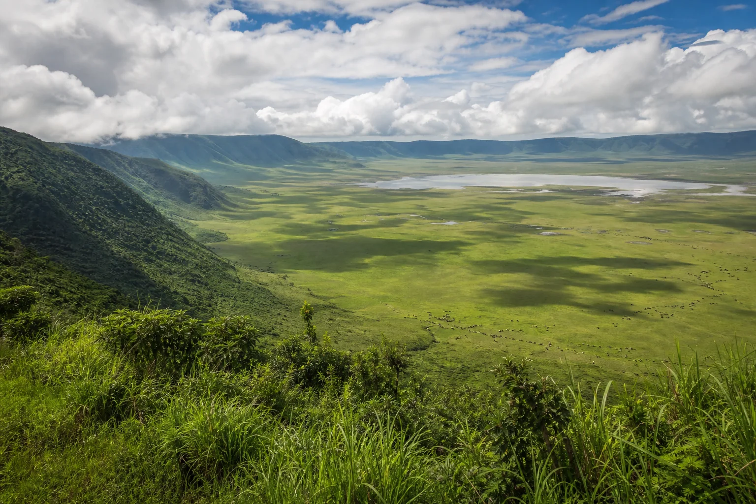 Ngorongoro-Krater in Tansania