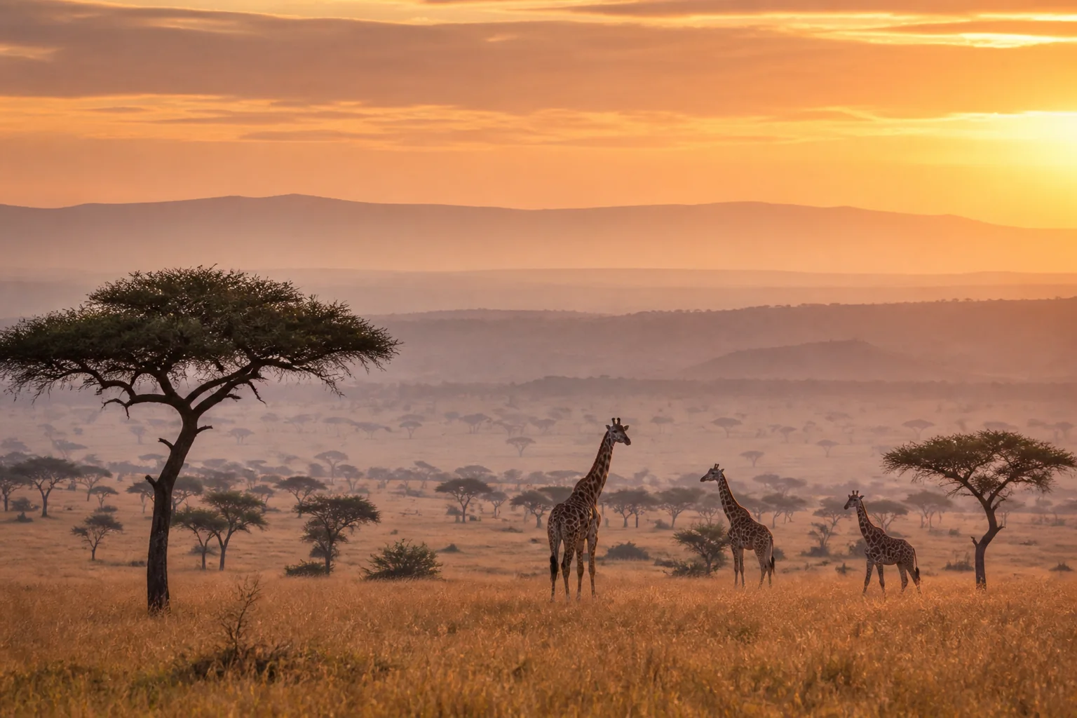 Serengeti in Tansania