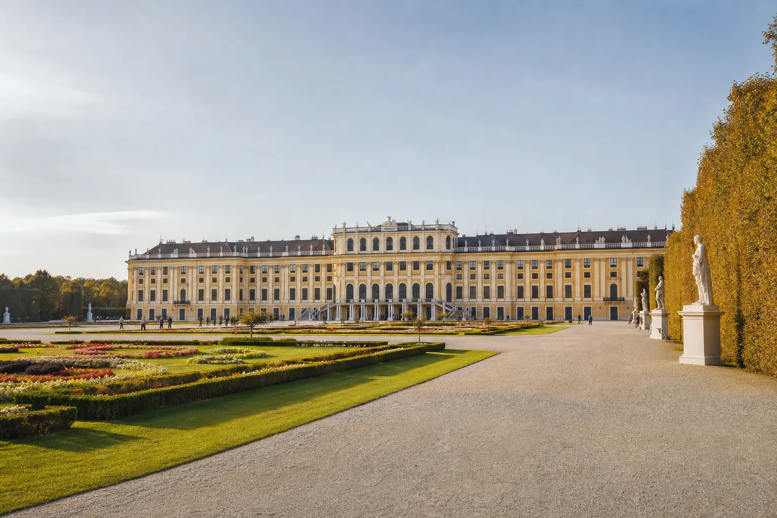 Schloss Schönbrunn und seine Gartenanlage